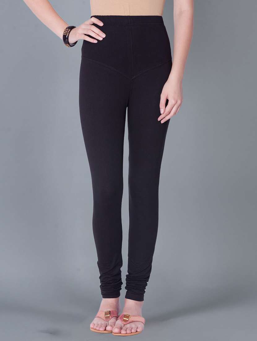 women solid full length leggings combo - 21595357 -  Standard Image - 1