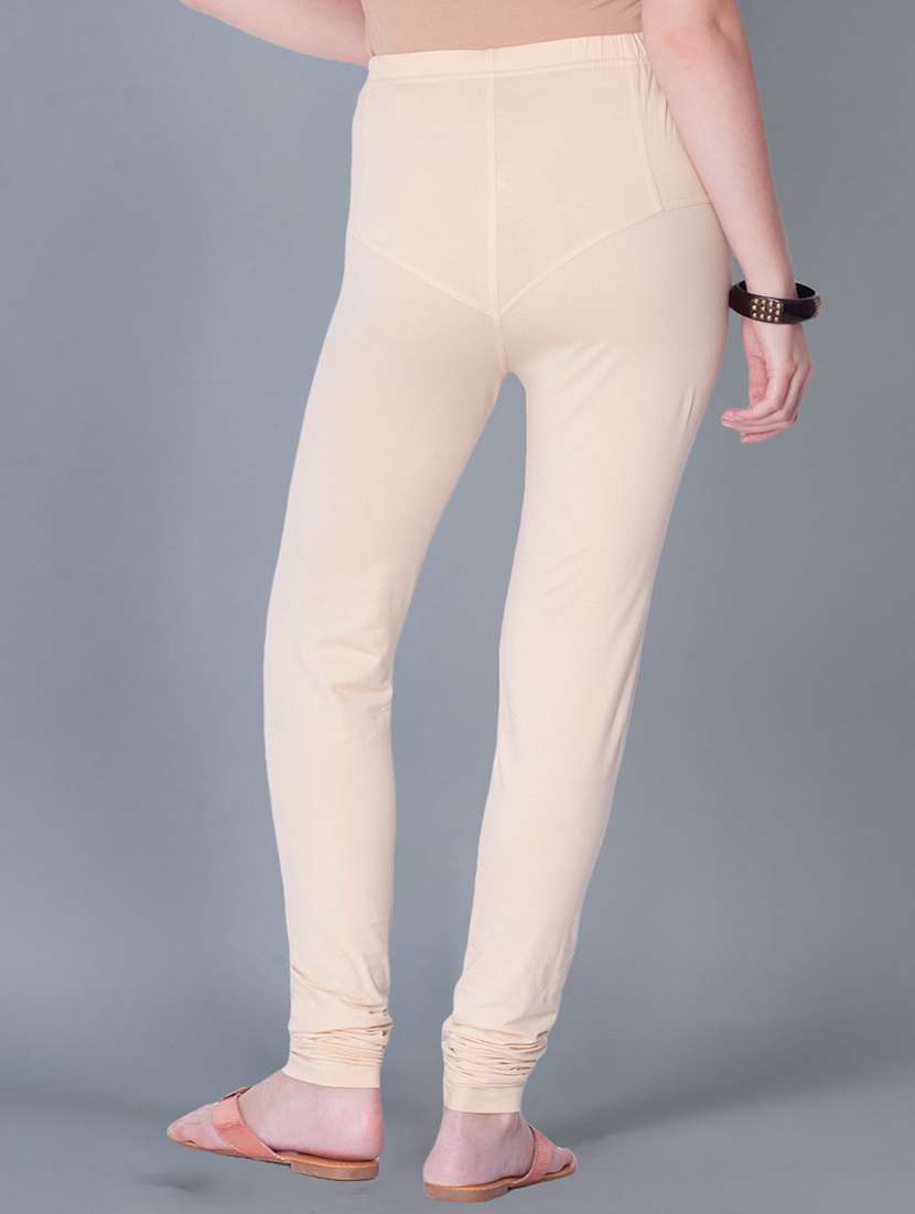 women solid full length leggings combo - 21595363 -  Standard Image - 4