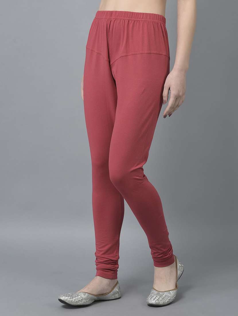 women solid full length leggings combo - 21595374 -  Standard Image - 4