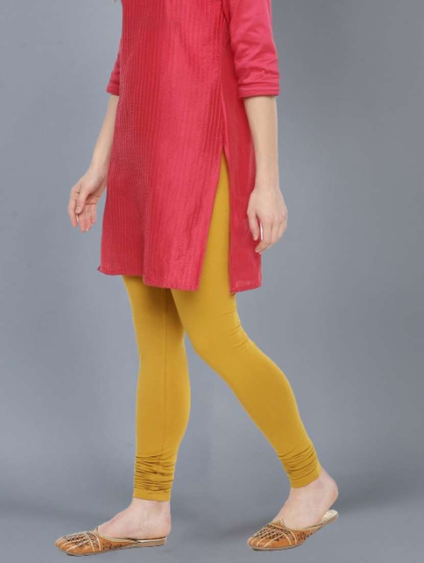 women solid full length leggings combo - 21595380 -  Standard Image - 4