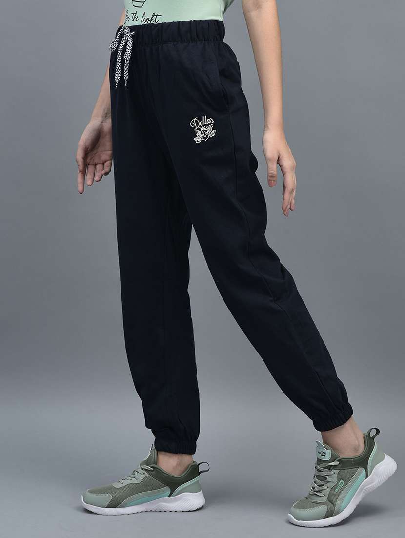 women solid regular fit jogger - 21595462 -  Standard Image - 1