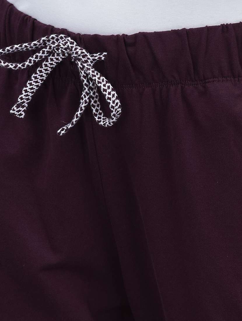 women solid regular fit jogger - 21595463 -  Standard Image - 4