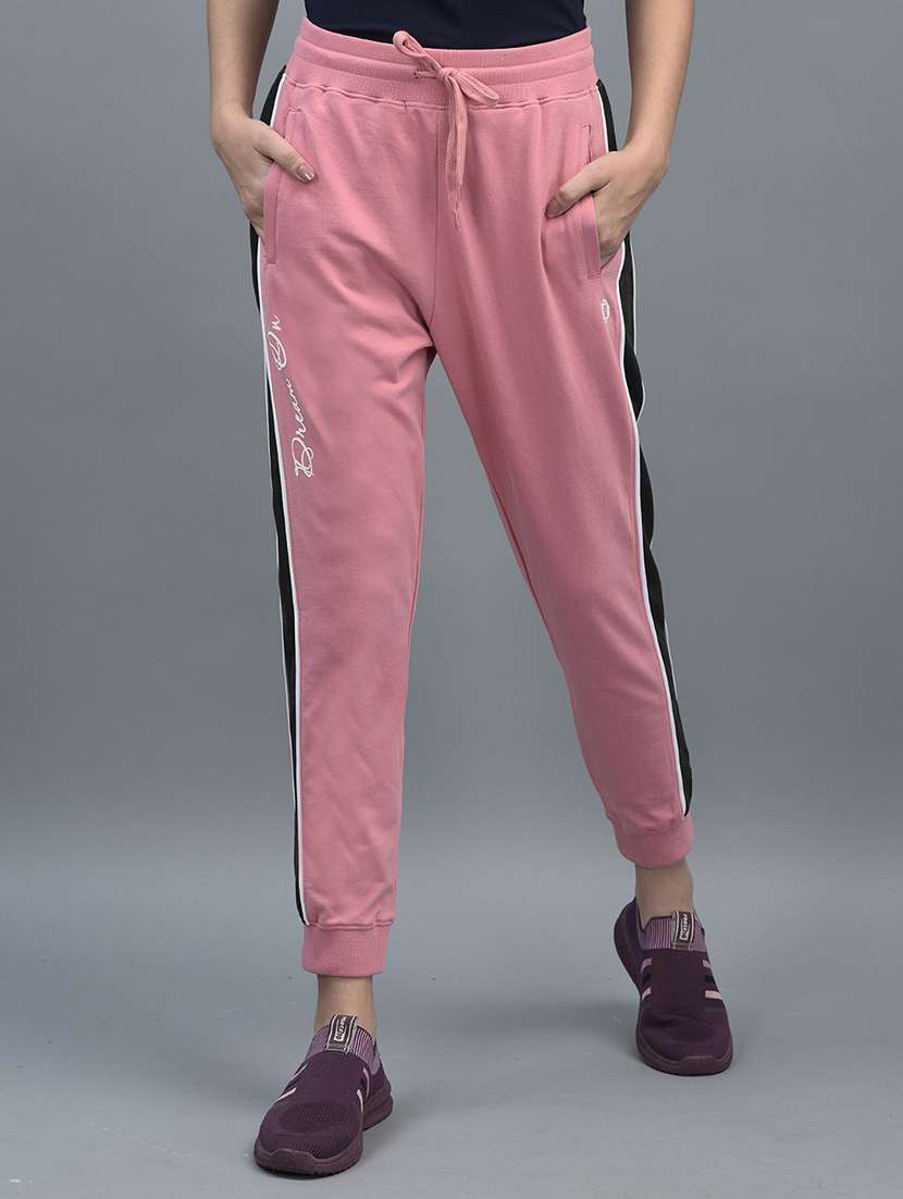 women color block regular fit jogger 