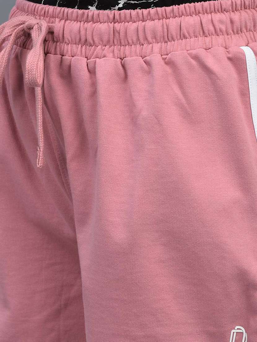 women solid regular fit loungewear shorts - 21595490 -  Standard Image - 4