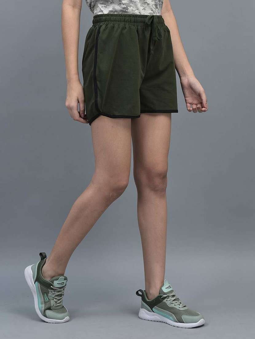 women solid regular fit loungewear shorts combo - 21595495 -  Standard Image - 1