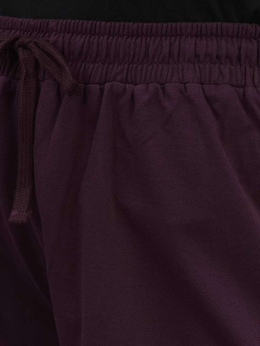 women solid regular fit loungewear shorts combo - 21595499 -  Standard Image - 4