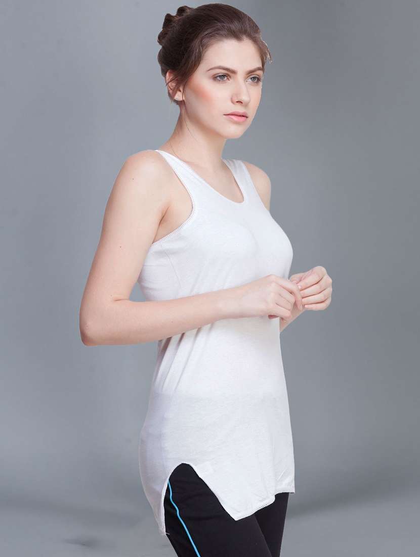 women pack of 2 solid cotton camisole - 21595716 -  Standard Image - 1