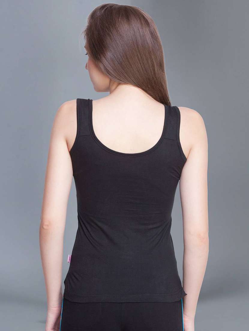 women plain cotton camisole combo - 21595723 -  Standard Image - 4