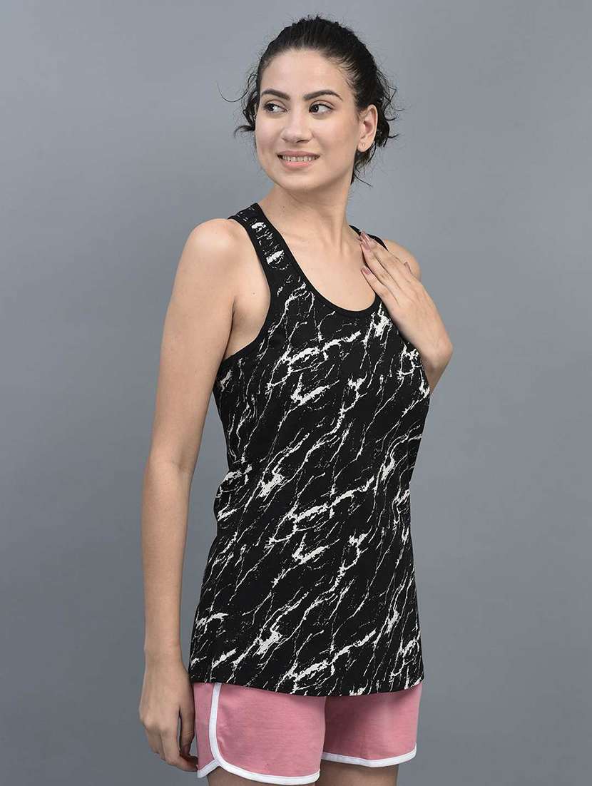women printed cotton camisole - 21595753 -  Standard Image - 1
