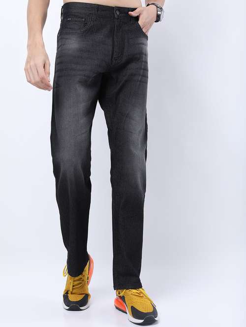 men mid rise plain jeans - 21595998 -  Standard Image - 0
