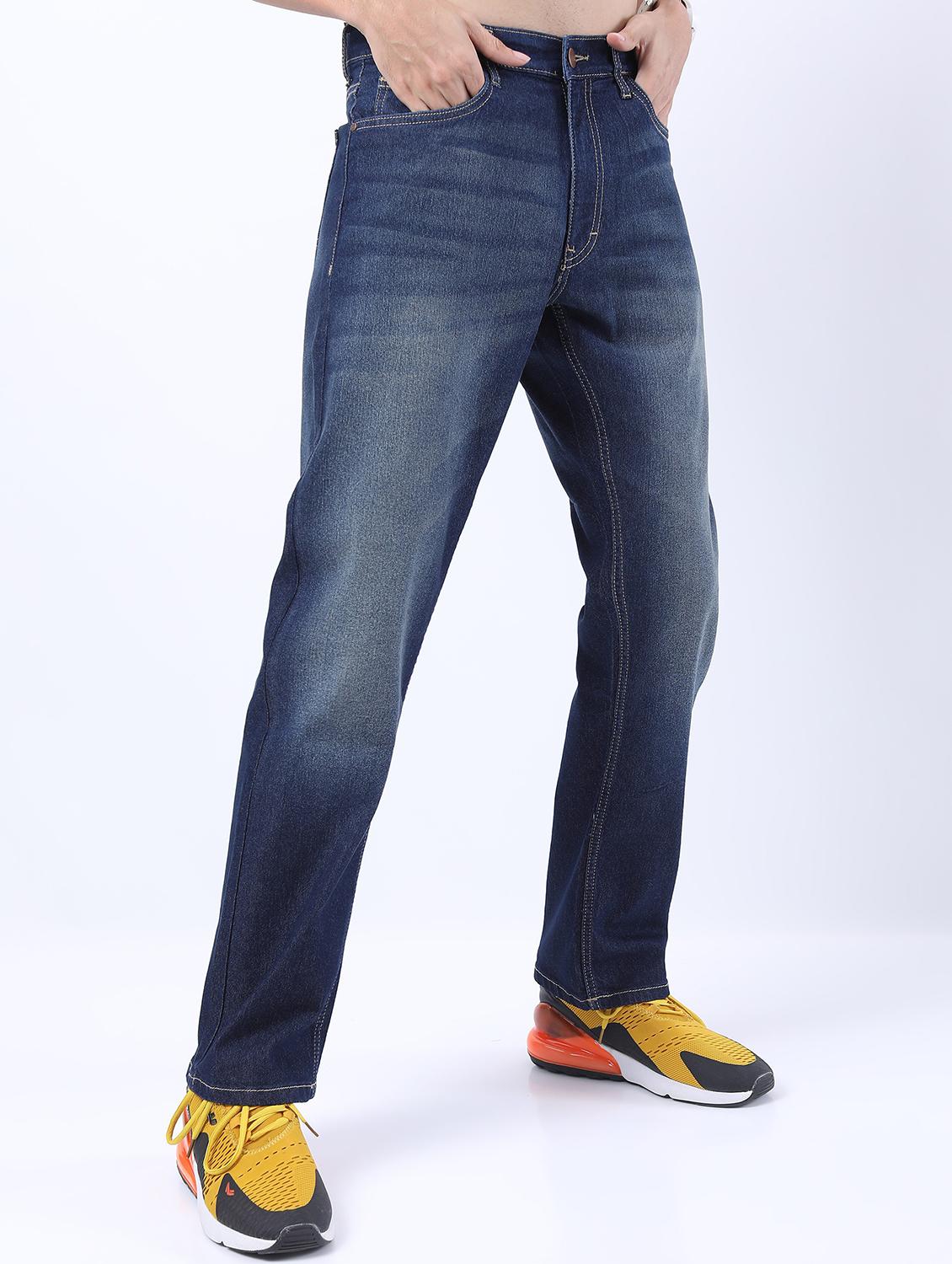 men mid rise plain jeans - 21596062 - Standard Image - 1