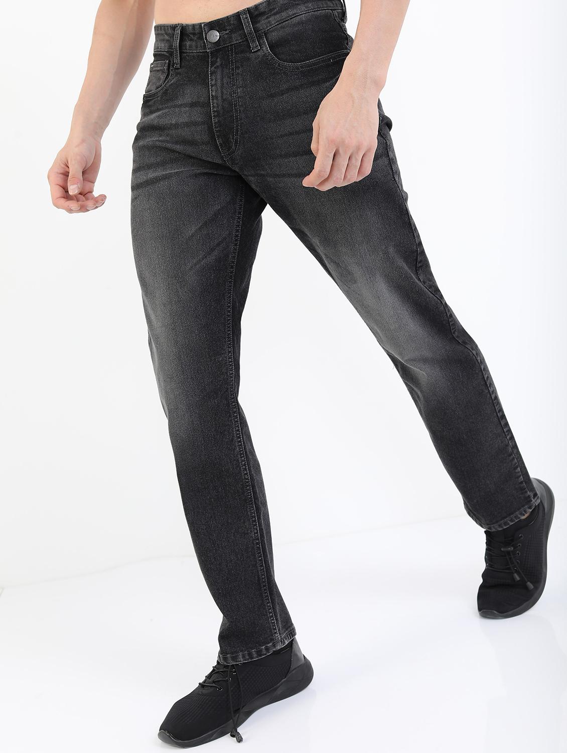 men mid rise plain jeans - 21596068 - Standard Image - 1