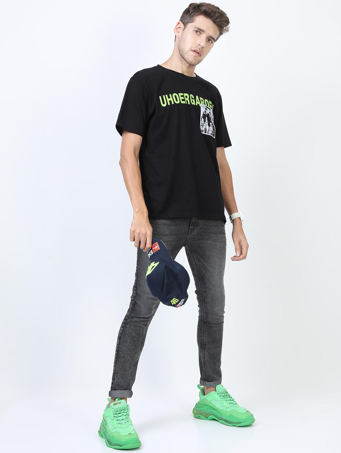 men mid rise plain jeans - 21596116 - Standard Image - 4