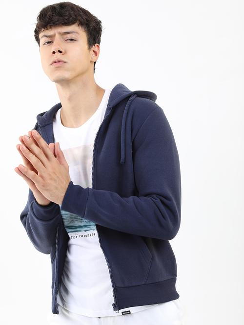men plain hooded long sleeve sweatshirt - 21596461 -  Standard Image - 0