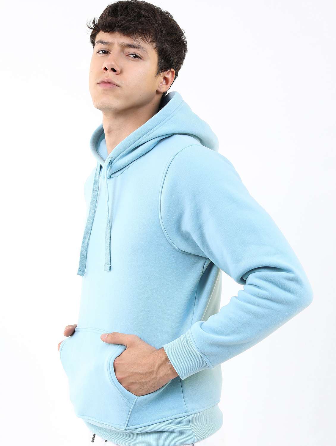 men long sleeves plain sweatshirt - 21596484 -  Standard Image - 1