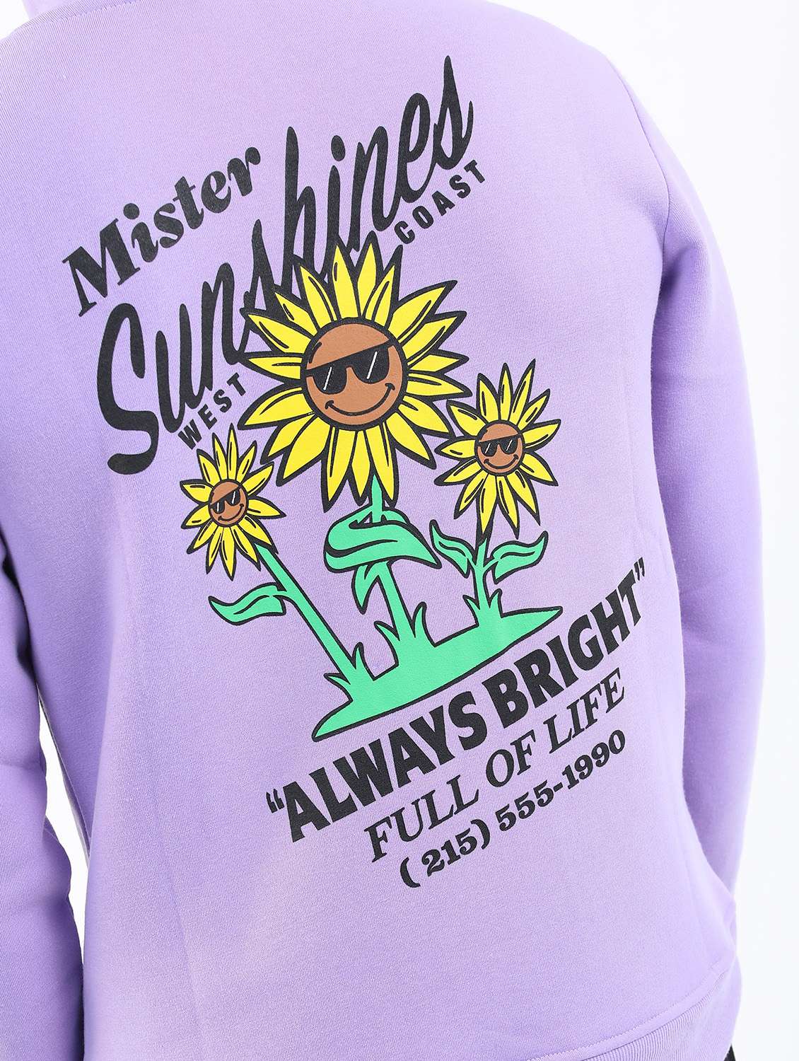 men purple graphic sweatshirt - 21596535 -  Standard Image - 4