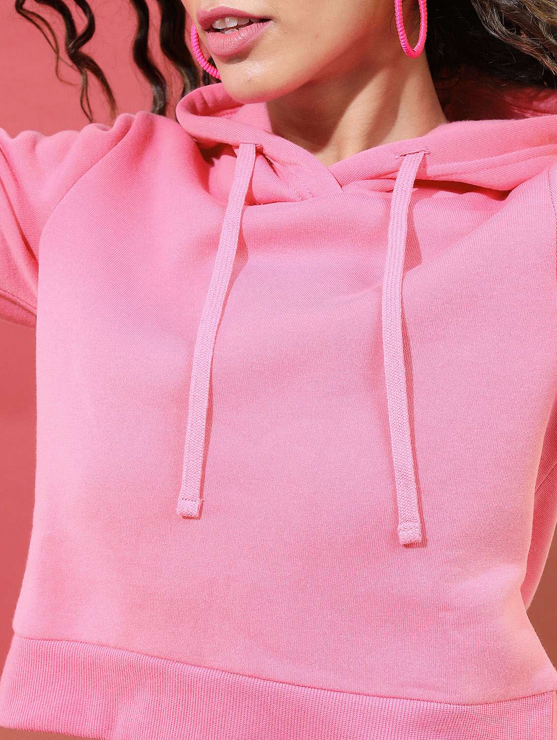 women long sleeve plain sweatshirt - 21596537 - Standard Image - 4