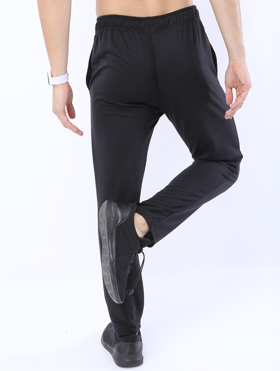 men placement print regular fit track pant - 21596686 - Standard Image - 1