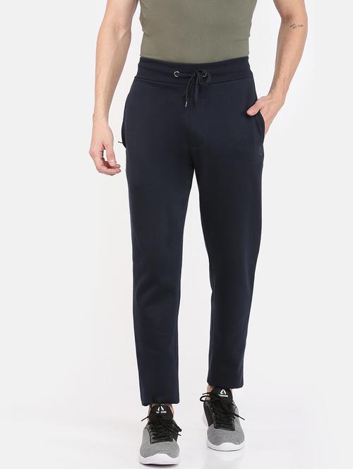 men mid rise solid ankle length track pant - 21596773 - Standard Image - 0