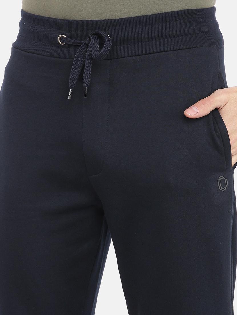 men mid rise solid ankle length track pant - 21596773 - Standard Image - 4