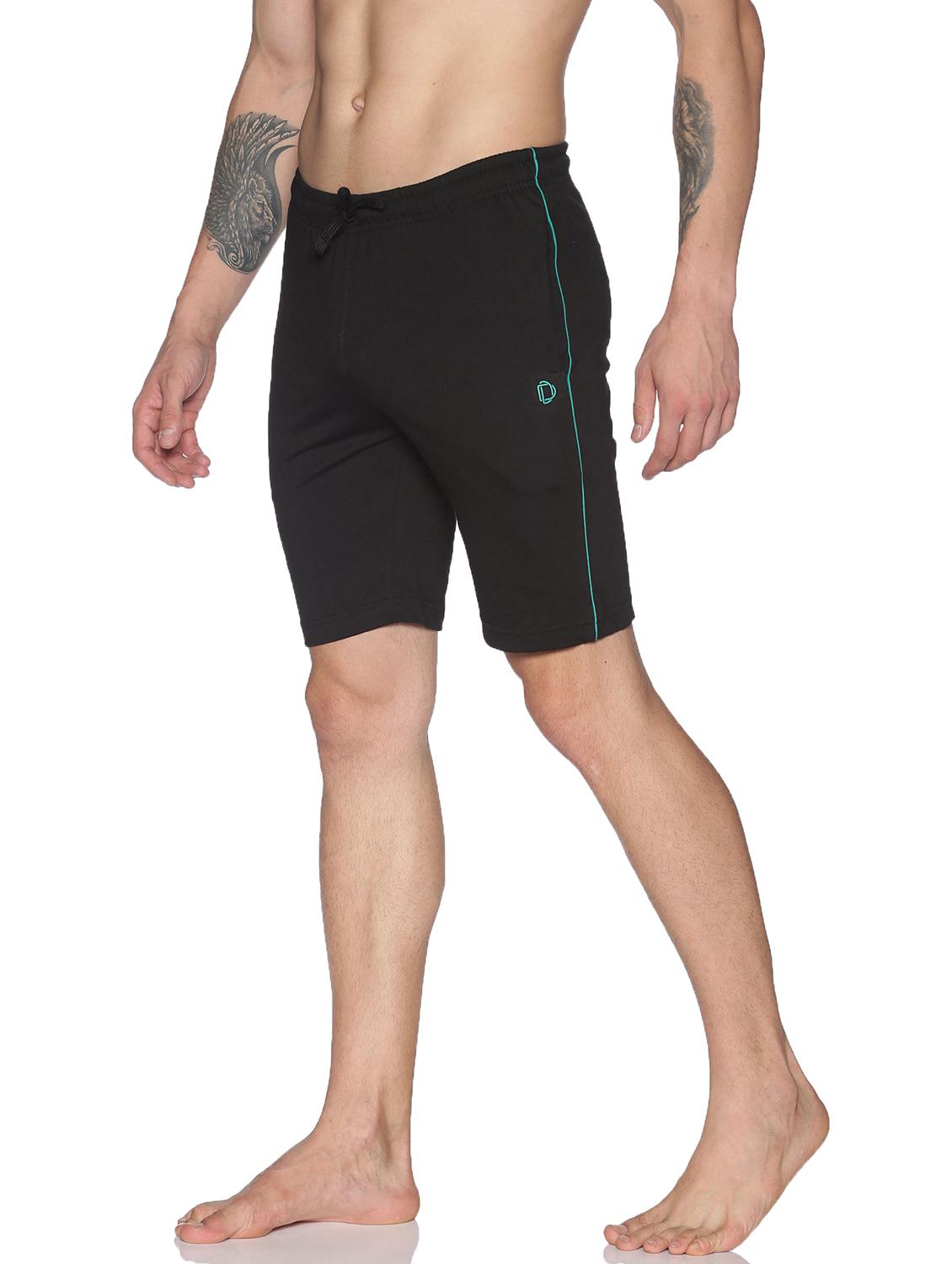 men mid rise solid shorts - 21596792 - Standard Image - 1