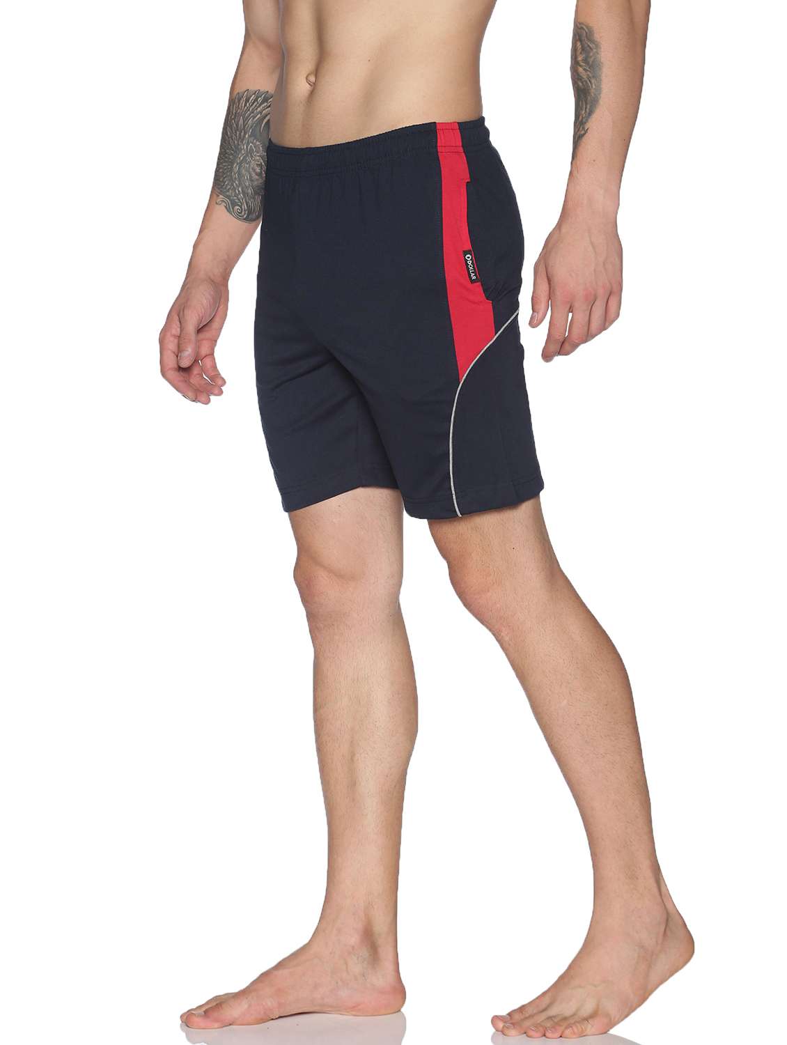 men mid rise color block shorts - 21596841 -  Standard Image - 1