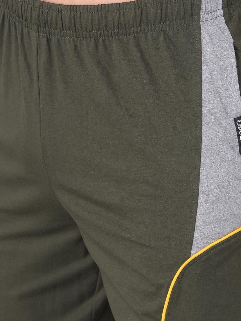 men mid rise color block shorts - 21596845 - Standard Image - 4