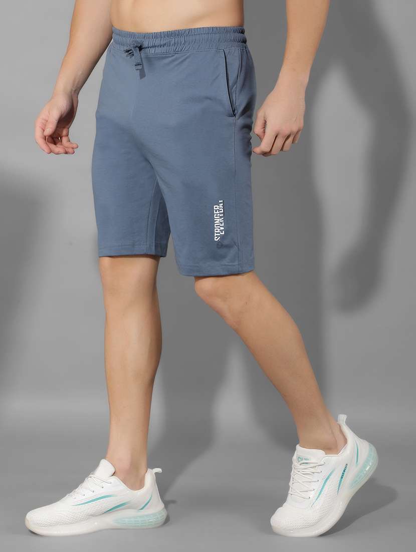 men solid bermuda shorts - 21596889 - Standard Image - 1