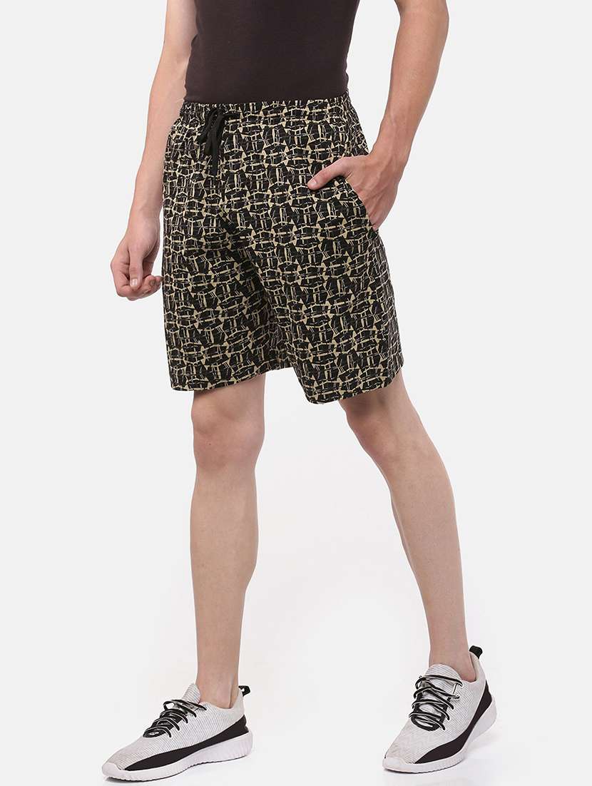 men multi color printed shorts - 21596900 -  Standard Image - 1