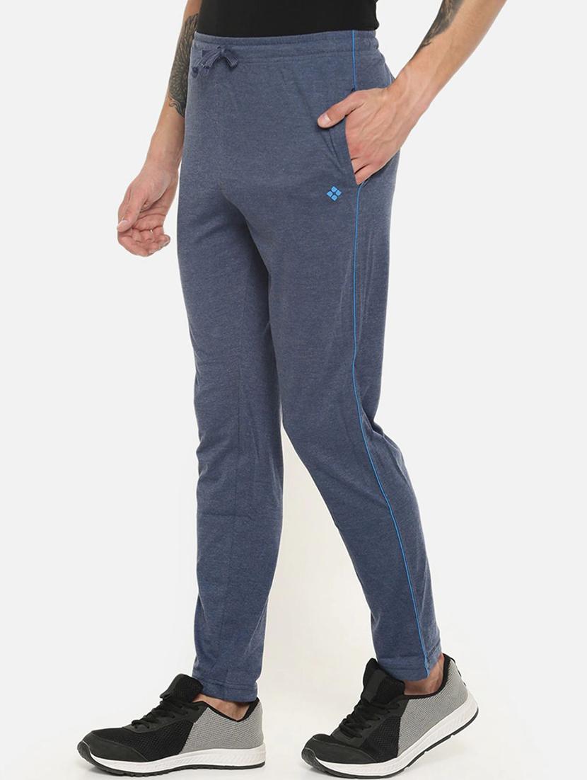 men solid mid rise regular fit track pant - 21596960 - Standard Image - 1