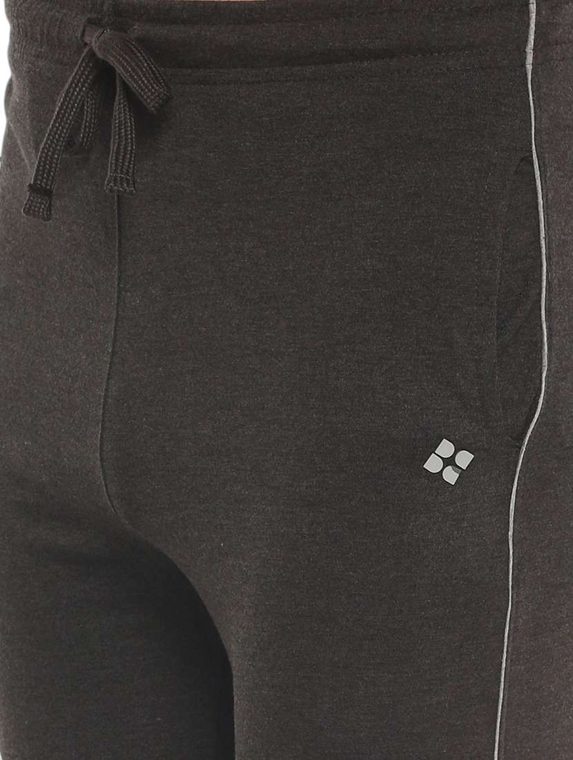 men solid mid rise regular fit track pant - 21597008 -  Standard Image - 4