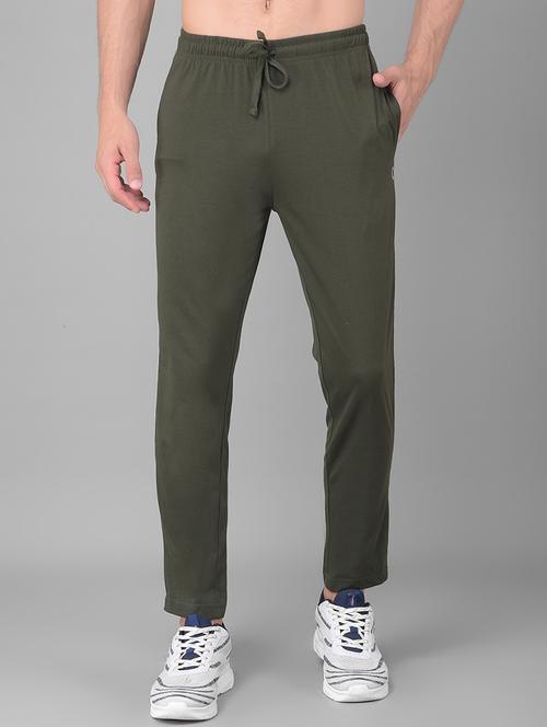 men mid rise full length track pant - 21597010 - Standard Image - 0