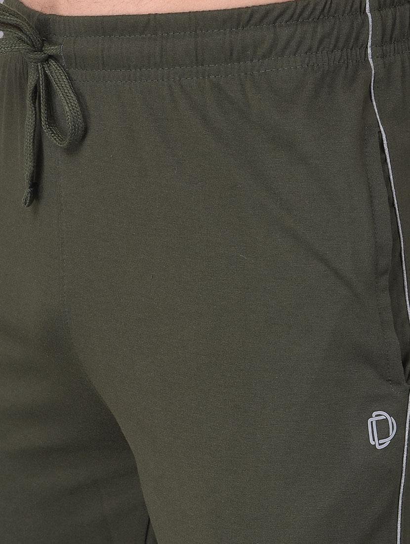 men mid rise full length track pant - 21597010 - Standard Image - 4