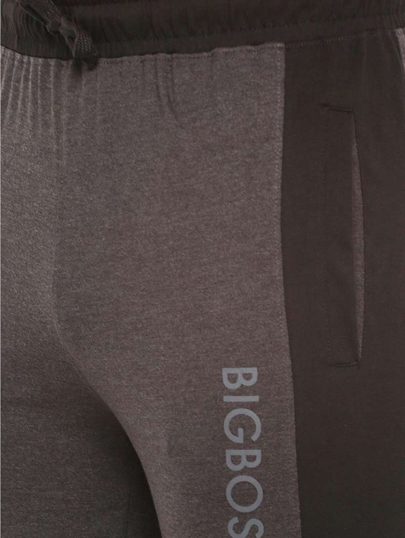 men side taped regular fit full length track pant - 21597011 -  Standard Image - 4