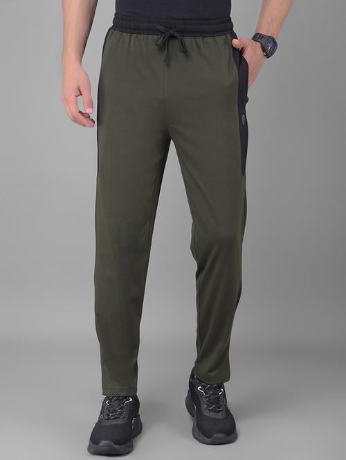 men color block full length track pant - 21597015 - Standard Image - 0