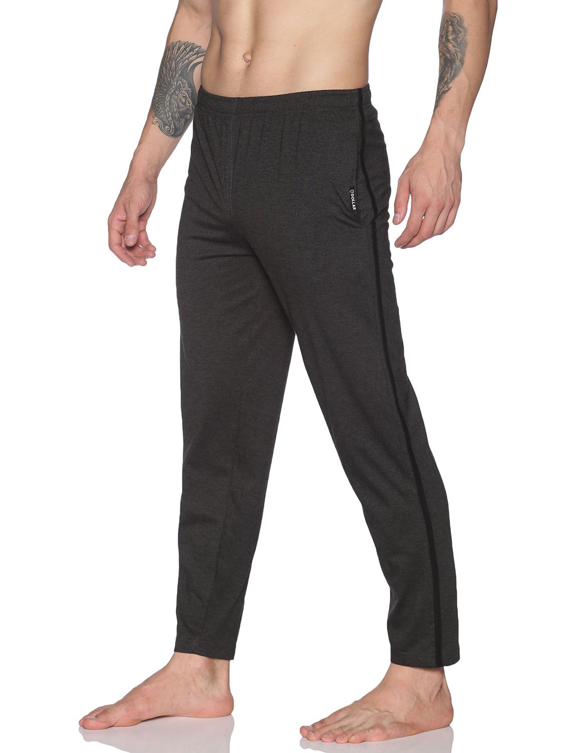 men solid mid rise regular fit track pant - 21597016 -  Standard Image - 1