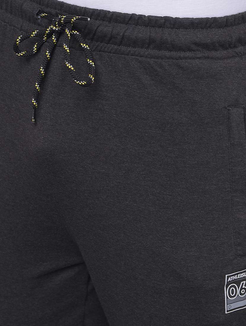 men solid full length track pant - 21597019 -  Standard Image - 4