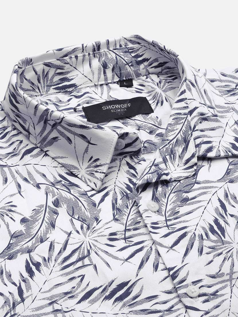 men short sleeves printed casual shirt - 21597478 -  Standard Image - 6