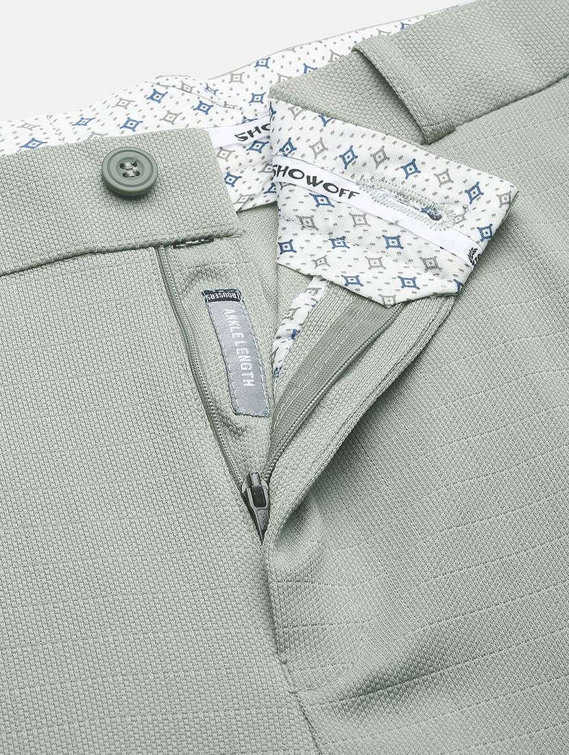 men solid flat front full length formal trouser - 21597586 -  Standard Image - 6