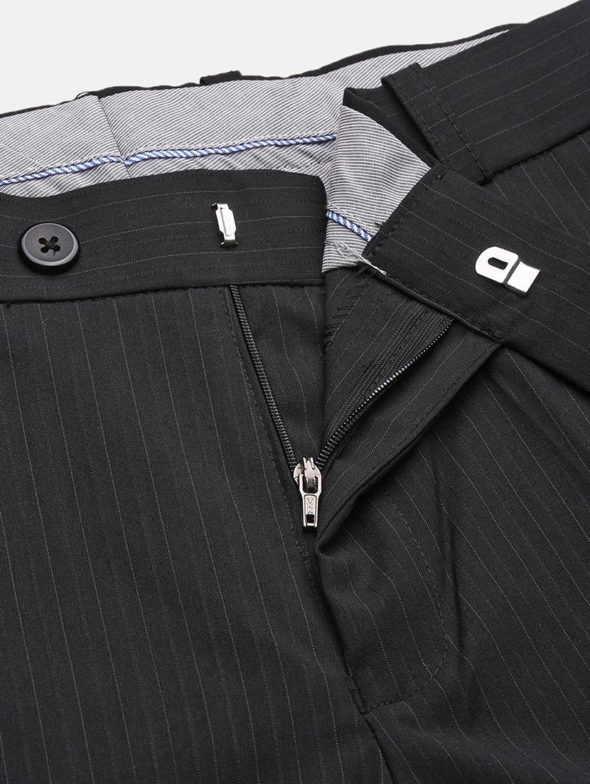 men solid flat front full length formal trouser - 21597602 - Standard Image - 6