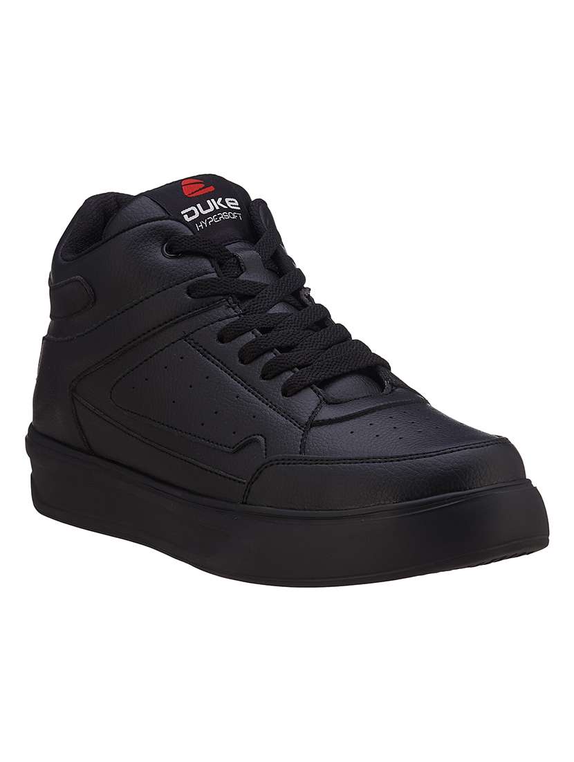 men black lace up sneaker - 21597636 -  Standard Image - 1
