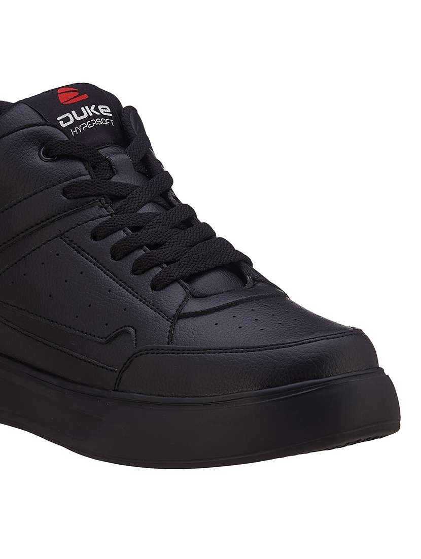 men black lace up sneaker - 21597636 -  Standard Image - 4