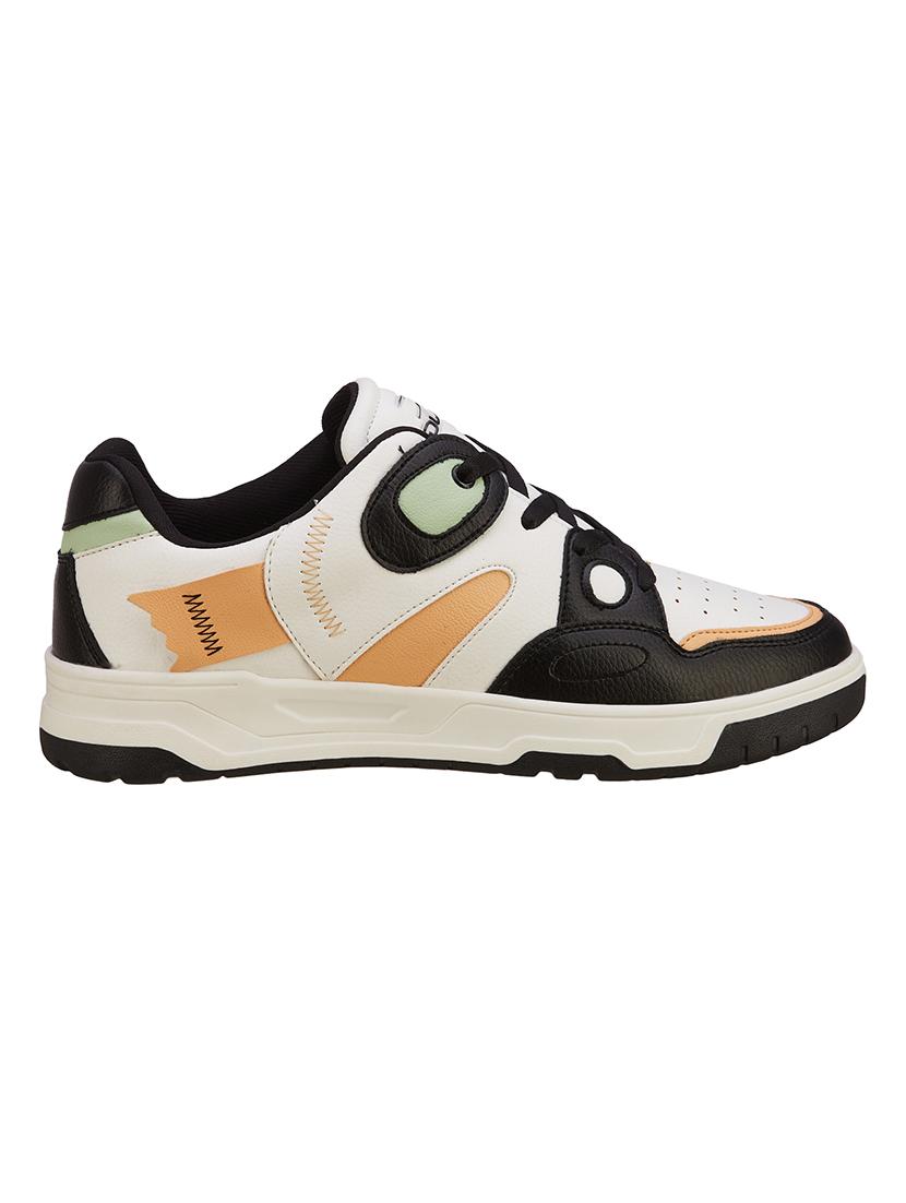 men color block lace up sneakers - 21597646 -  Standard Image - 1