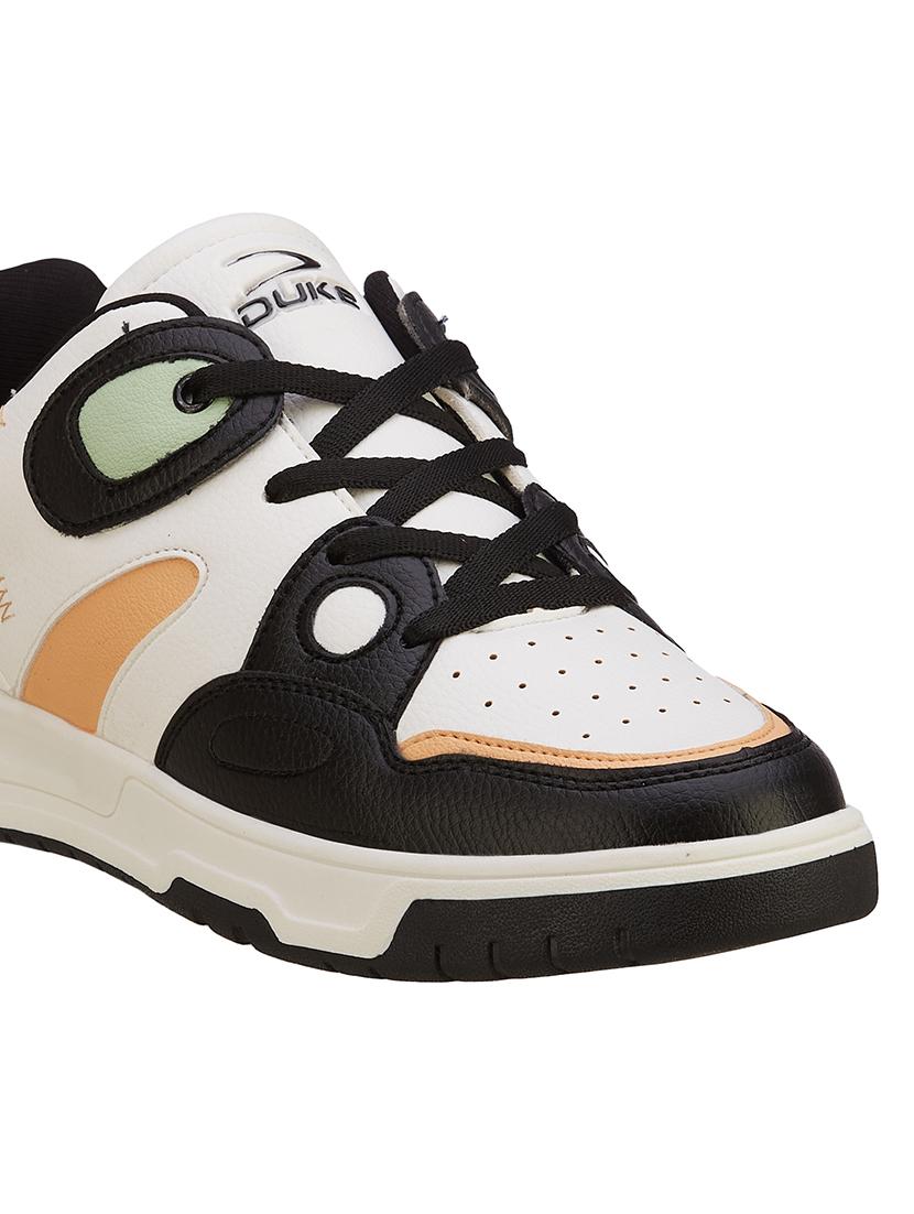 men color block lace up sneakers - 21597646 - Standard Image - 4