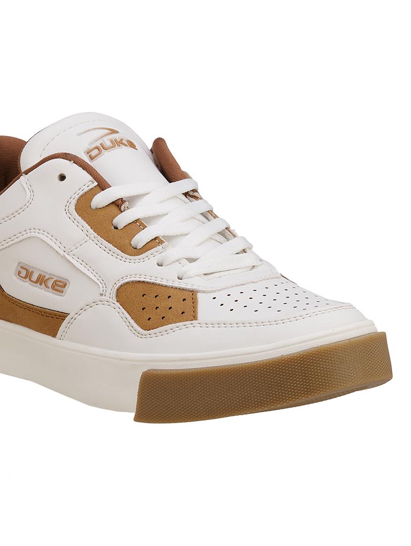 men white lace up sneaker - 21597649 - Standard Image - 4