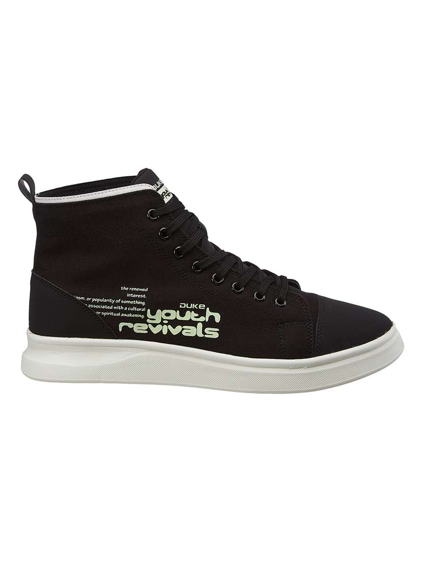 men black lace up sneaker - 21597652 -  Standard Image - 1