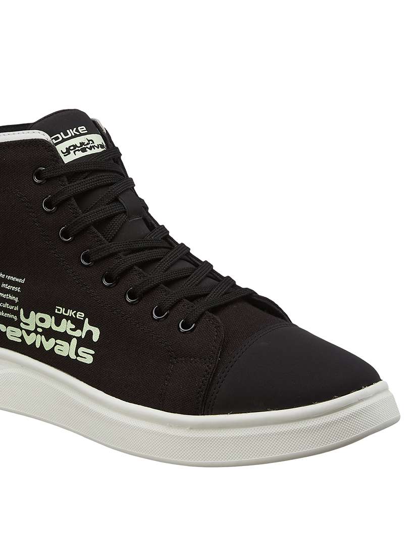 men black lace up sneaker - 21597652 -  Standard Image - 4