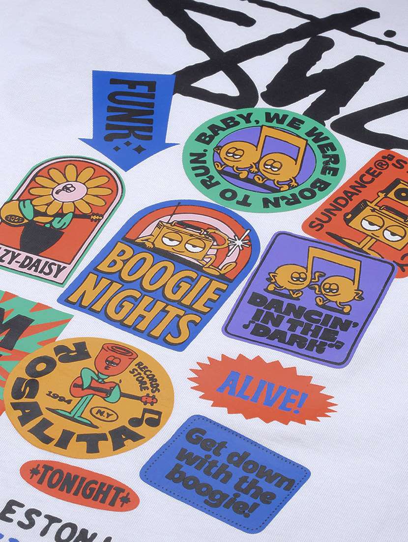 men front & back print short sleeve t-shirt - 21597673 -  Standard Image - 6