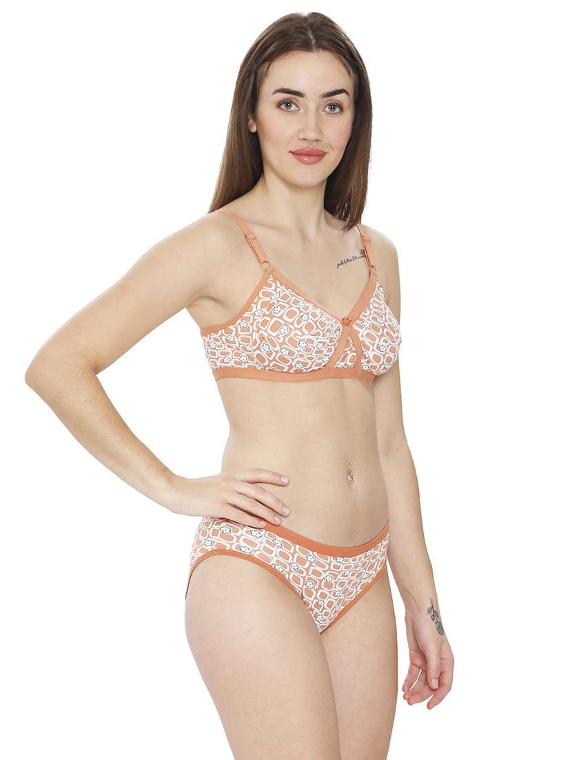 women full coverage bras and panty set - 21598539 -  Standard Image - 1