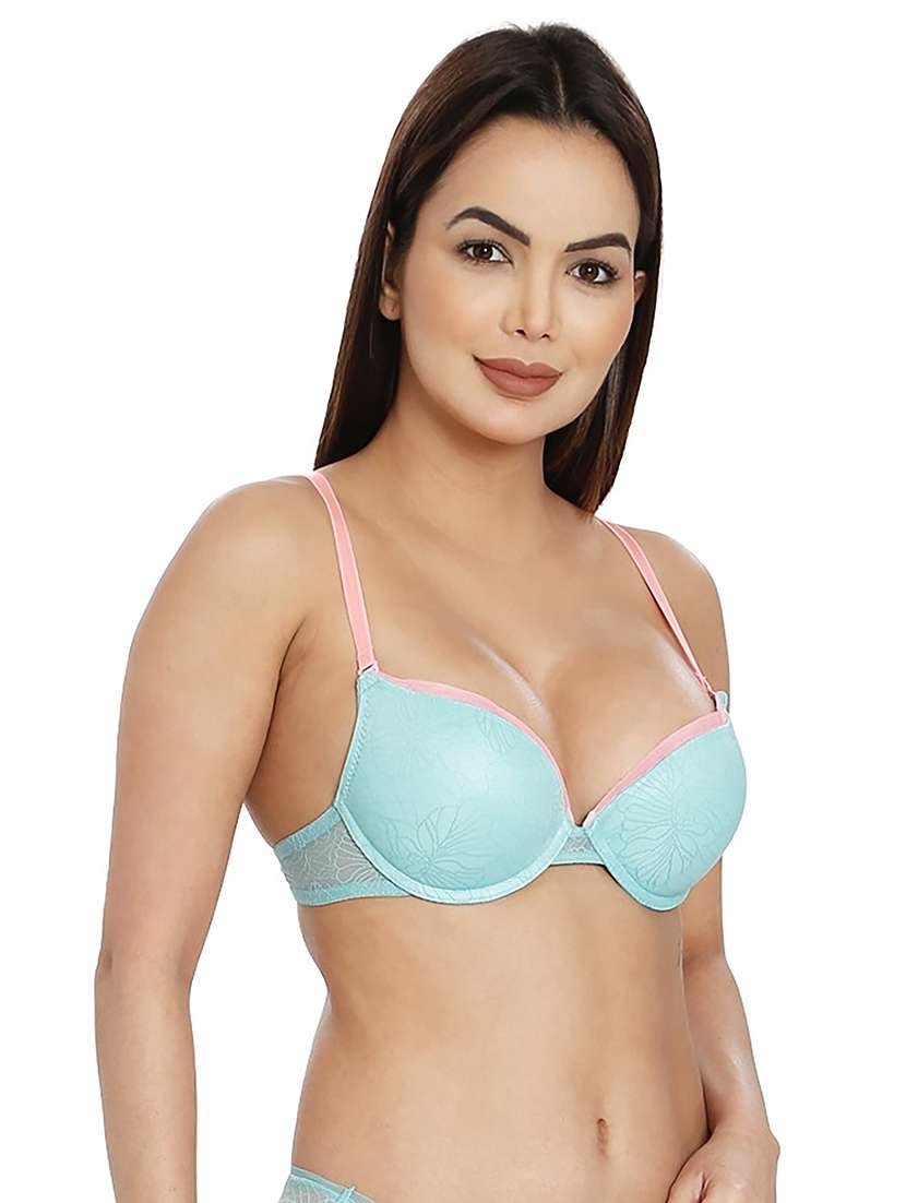 women solid push up bra - 21598553 -  Standard Image - 1